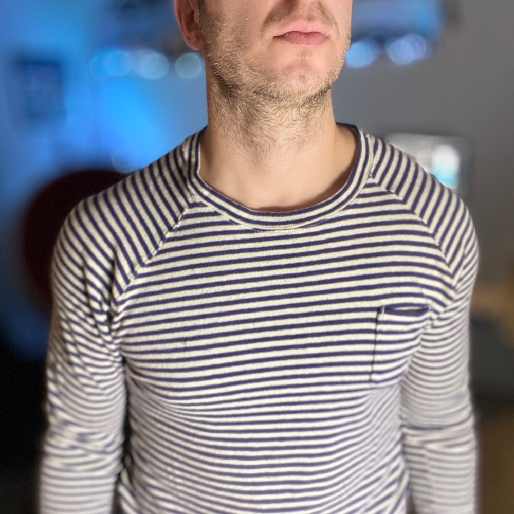 Obey Propaganda - Nautical style fitted sweater